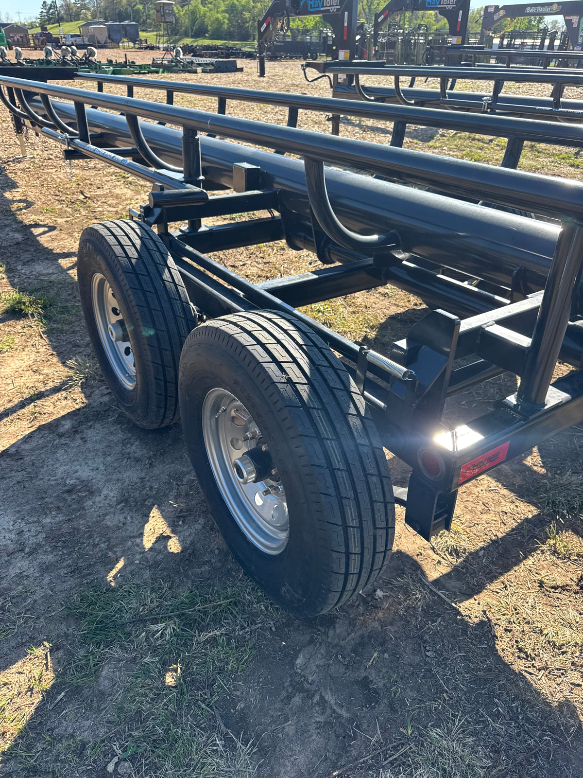 32ft BP In-Line Hay Trailer