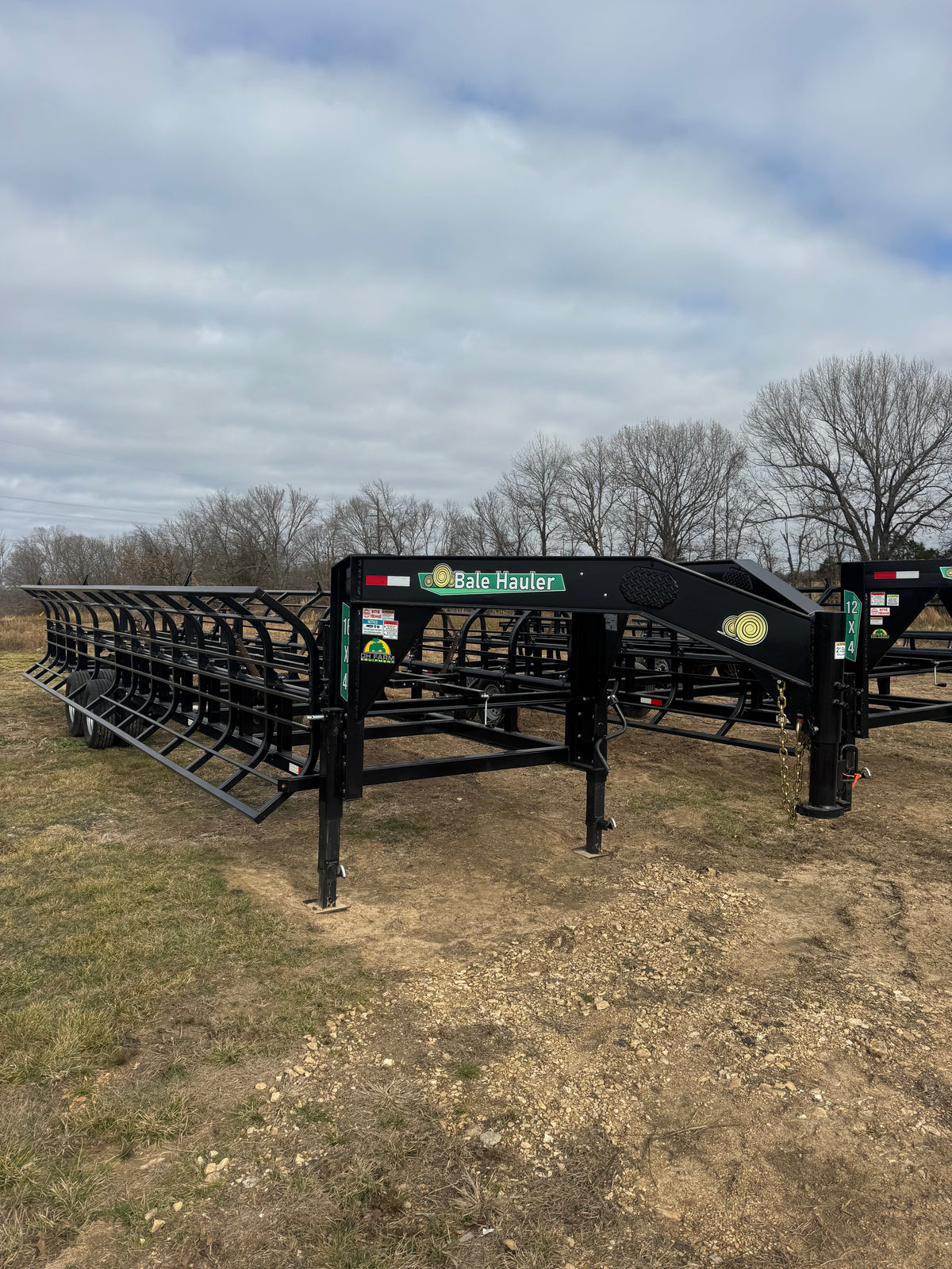 32ft Double Dump Hay Trailer (16x4)