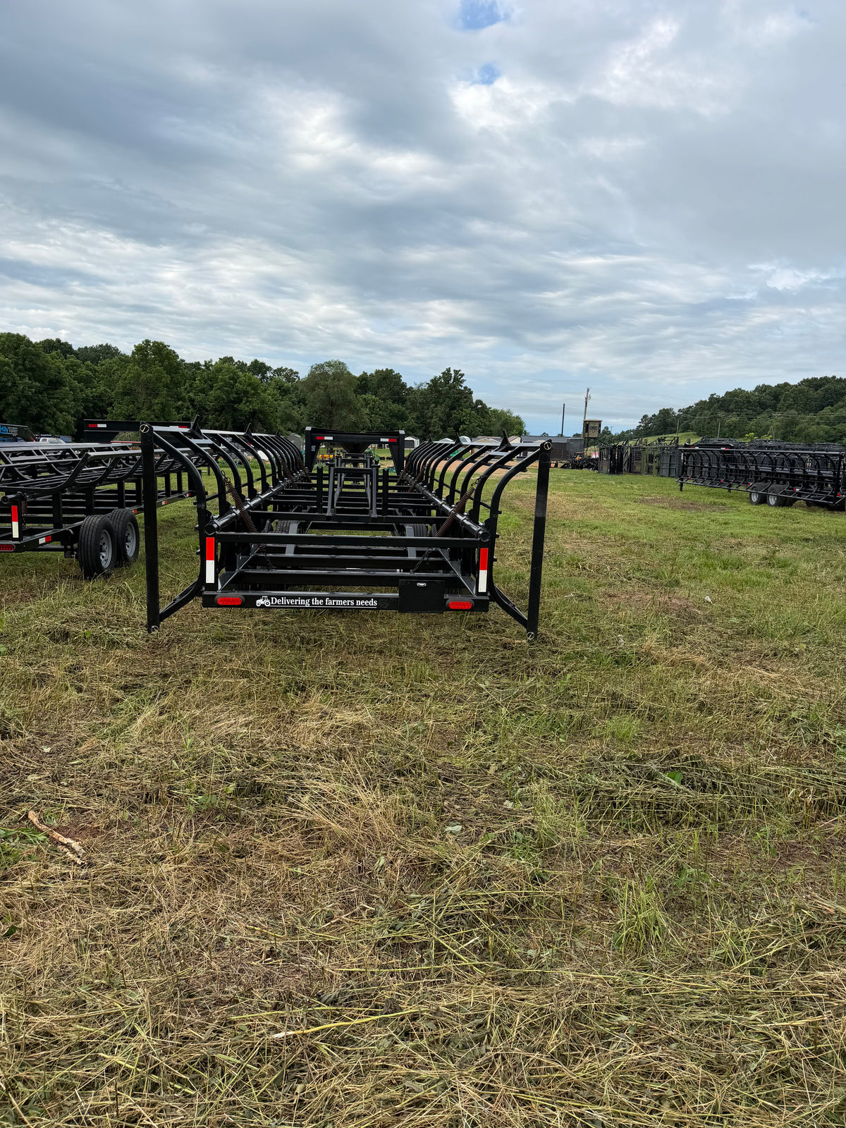 24ft Double Dump Hay Trailer (12x4)