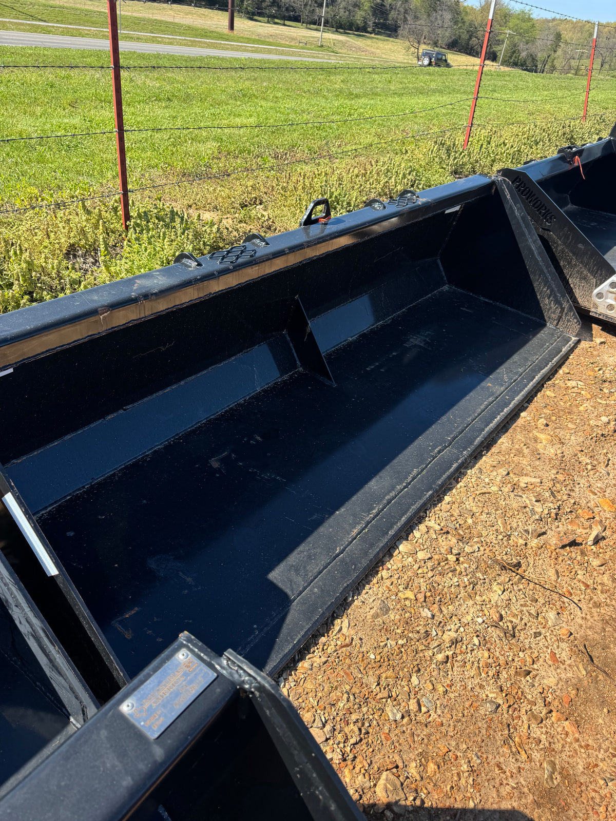 96” Skid Steer Bucket